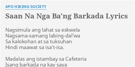 iyotan ng barkada|Barkada Meaning .